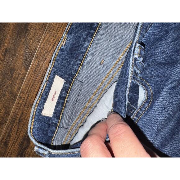 Hollister 36x32 Bootcut Dark Wash Cotton Denim Jeans - Picture 5 of 7